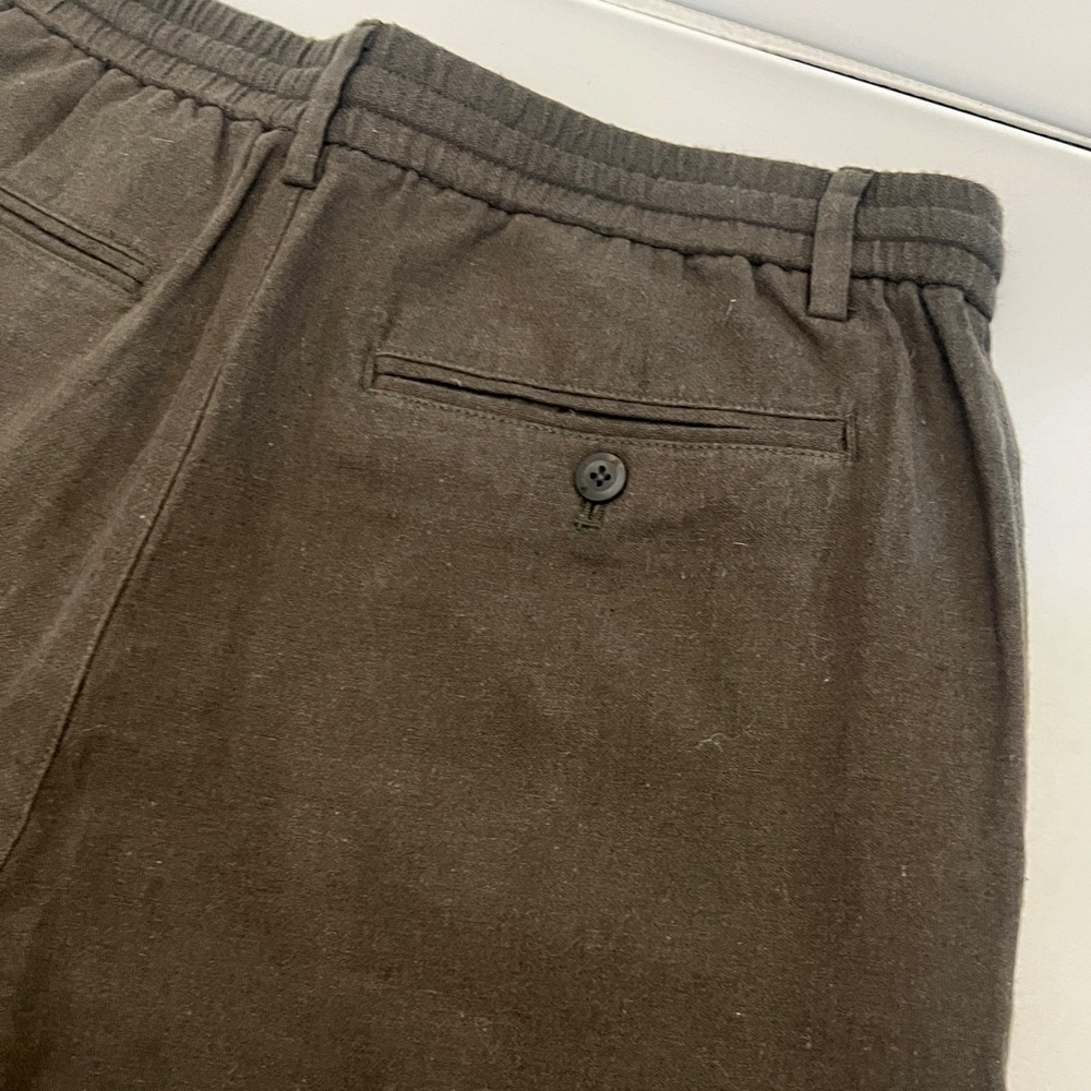 Banana Republic Men’s ATHLETIC-FIT LINEN-BLEND PANT - Picture 7 of 9